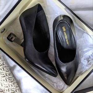 NIB United Nude Eamz Ellie Bootie | D'Orsay Shootie | Sculptural Cantilever Heel